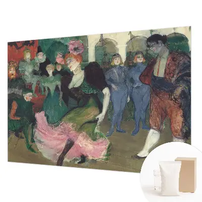 Fototapeta fizelinowa do sypialni z motywem tańca balowego