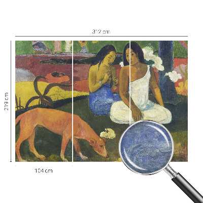 Fototapeta fizelinowa do sypialni z egzotyczną sceną