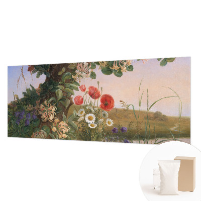 Fototapeta na ścianę z motywem kwiatowym w spokojnej, sielankowej stylistyce