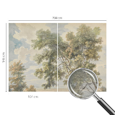 Dekoracyjna fototapeta na ścianę Dekoracyjna fototapeta na ścianę Romantyczna natura