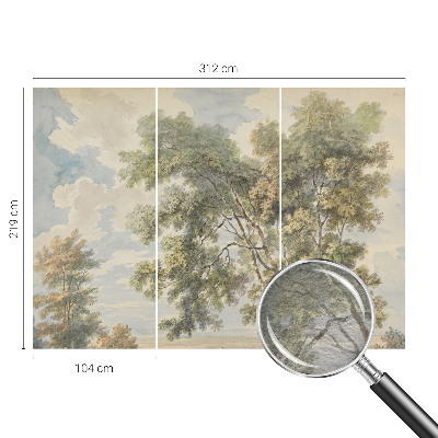 Dekoracyjna fototapeta na ścianę Dekoracyjna fototapeta na ścianę Romantyczna natura