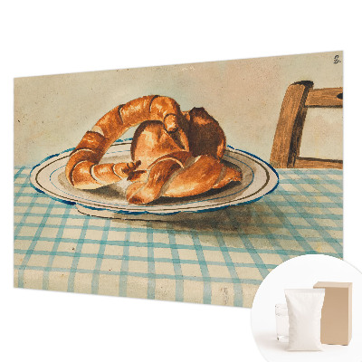 Tapeta fotograficzna fizelinowa z motywem kuchennych wypieków