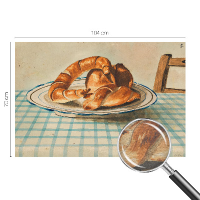 Tapeta fotograficzna fizelinowa z motywem kuchennych wypieków