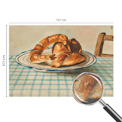Tapeta fotograficzna fizelinowa z motywem kuchennych wypieków