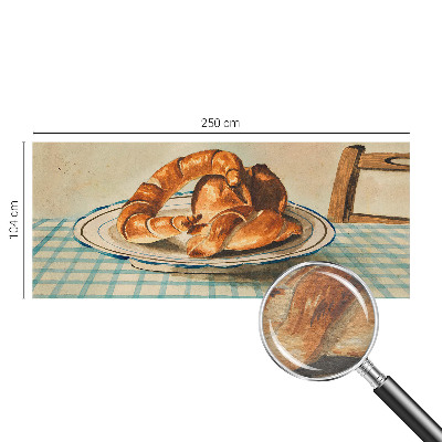 Tapeta fotograficzna fizelinowa z motywem kuchennych wypieków
