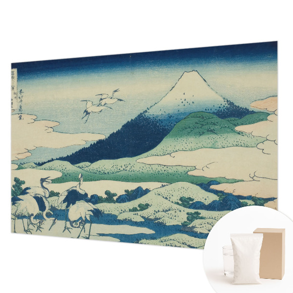 Fototapeta na ścianę Żurawie i góry