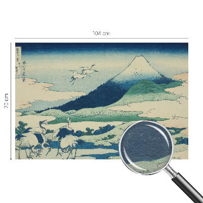 Fototapeta na ścianę Żurawie i góry