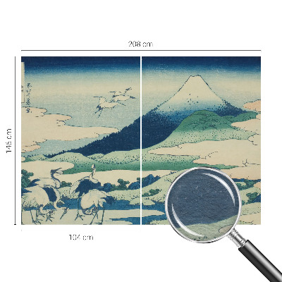 Fototapeta na ścianę Żurawie i góry