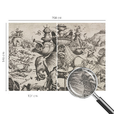 Tapeta fotograficzna Groteskowa batalia