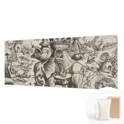 Tapeta fotograficzna Groteskowa batalia