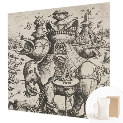 Tapeta fotograficzna Groteskowa batalia