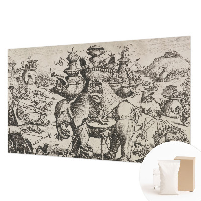 Tapeta fotograficzna Groteskowa batalia