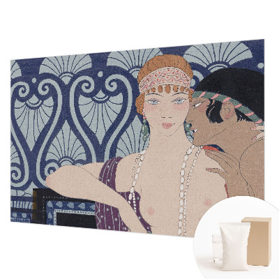 Fototapeta fizelinowa z nadrukiem Artystyczna para