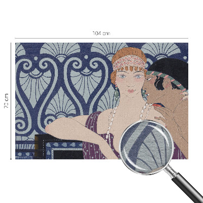 Fototapeta fizelinowa z nadrukiem Fototapeta fizelinowa z nadrukiem Artystyczna para