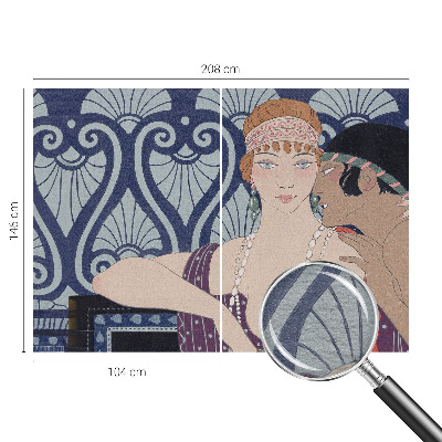 Fototapeta fizelinowa z nadrukiem Fototapeta fizelinowa z nadrukiem Artystyczna para