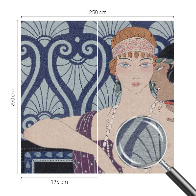 Fototapeta fizelinowa z nadrukiem Fototapeta fizelinowa z nadrukiem Artystyczna para