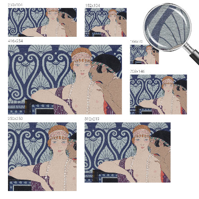 Fototapeta fizelinowa z nadrukiem Fototapeta fizelinowa z nadrukiem Artystyczna para