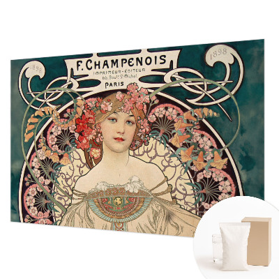 Fototapeta fizelinowa do sypialni Fototapeta fizelinowa do sypialni Kwiatowa symetria