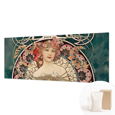 Fototapeta fizelinowa do sypialni Fototapeta fizelinowa do sypialni Kwiatowa symetria