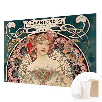 Fototapeta fizelinowa do sypialni Fototapeta fizelinowa do sypialni Kwiatowa symetria