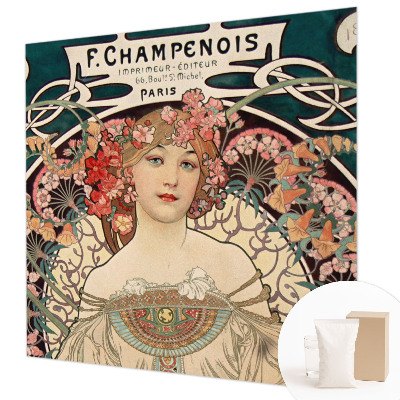 Fototapeta fizelinowa do sypialni Fototapeta fizelinowa do sypialni Kwiatowa symetria