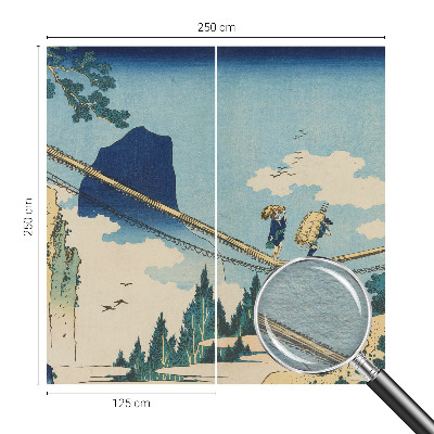 Tapeta fotograficzna fizelinowa z motywem mostu górskiego