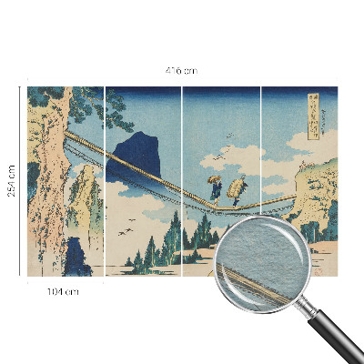 Tapeta fotograficzna fizelinowa Tapeta fotograficzna fizelinowa Most górski