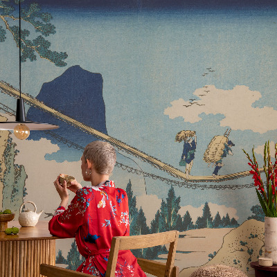 Tapeta fotograficzna fizelinowa Tapeta fotograficzna fizelinowa Most górski