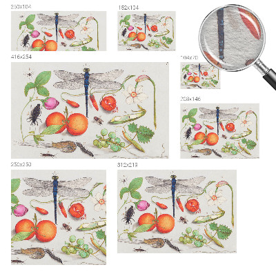 Tapeta fotograficzna fizelinowa Przyrodnicza ilustracja