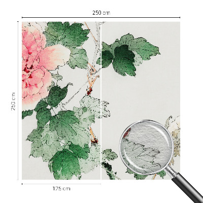 Nowoczesna fototapeta do salonu Nowoczesna fototapeta do salonu Kwiatowa subtelność