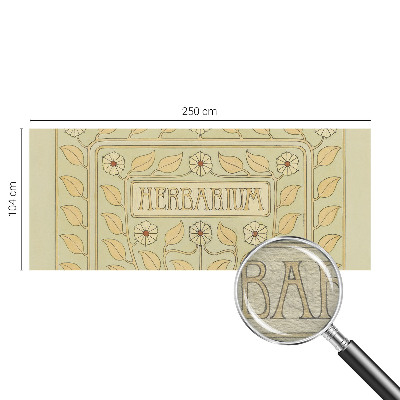 Dekoracyjna fototapeta na ścianę Roślinny ornament