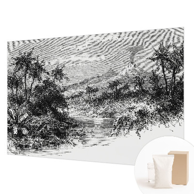 Dekoracyjna fototapeta na ścianę Egzotyczna panorama