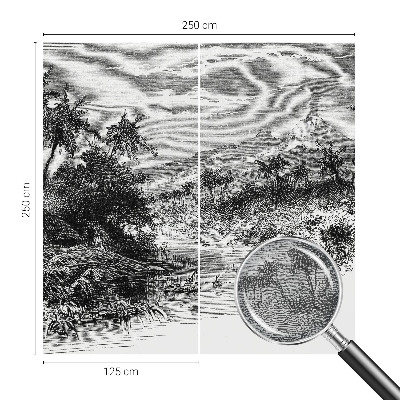 Dekoracyjna fototapeta na ścianę Egzotyczna panorama