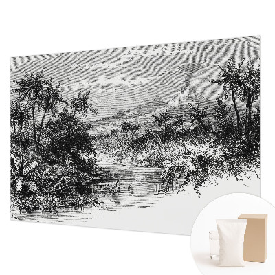 Dekoracyjna fototapeta na ścianę Egzotyczna panorama