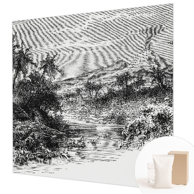 Dekoracyjna fototapeta na ścianę Egzotyczna panorama