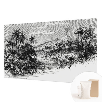 Dekoracyjna fototapeta na ścianę Egzotyczna panorama