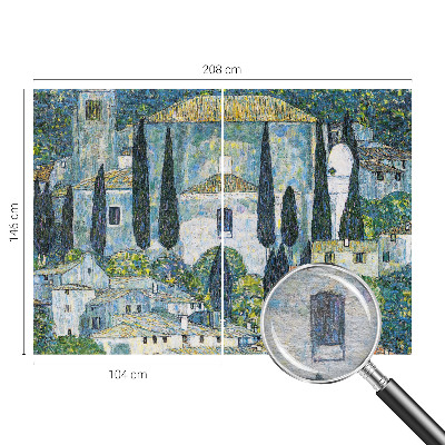 Tapeta fotograficzna Cyprysowe domy