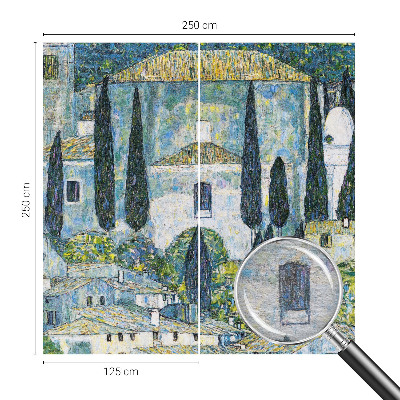 Tapeta fotograficzna Cyprysowe domy