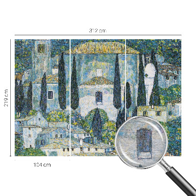 Tapeta fotograficzna Cyprysowe domy