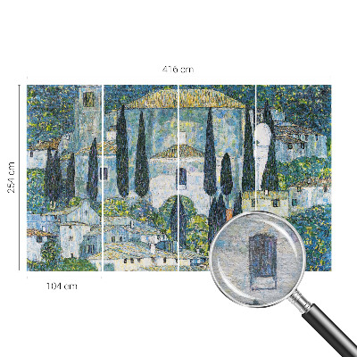 Tapeta fotograficzna Cyprysowe domy