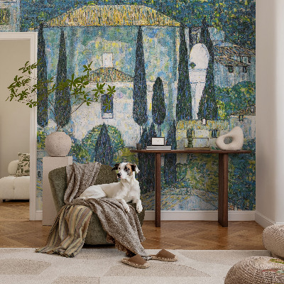 Tapeta fotograficzna Cyprysowe domy