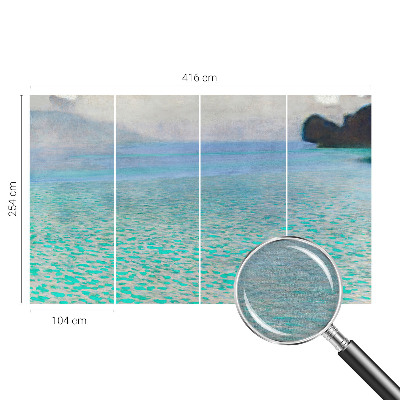 Dekoracyjna fototapeta na ścianę Dekoracyjna fototapeta na ścianę Turkusowa woda