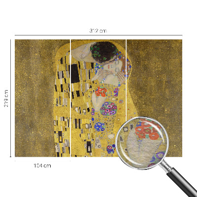 Fototapeta fizelinowa z nadrukiem Fototapeta fizelinowa z nadrukiem Secesyjna para