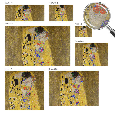 Fototapeta fizelinowa z nadrukiem Fototapeta fizelinowa z nadrukiem Secesyjna para