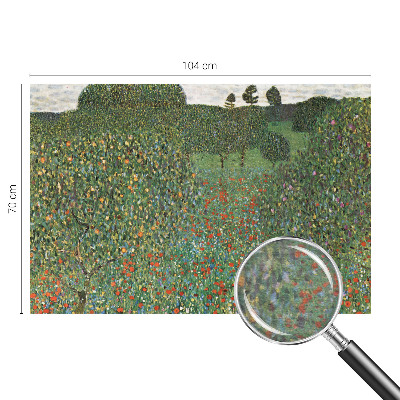 Fototapeta fizelinowa do sypialni Kwiatowa łąka