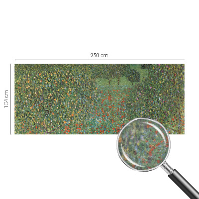 Fototapeta fizelinowa do sypialni Kwiatowa łąka