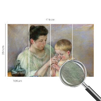 Fototapeta na ścianę z motywem przedstawiającym rodzicielską troskę