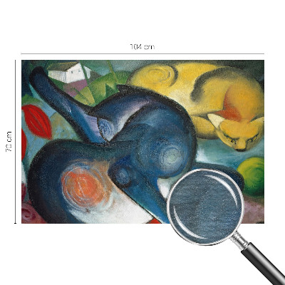 Tapeta fotograficzna Kocie artystwo