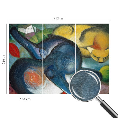 Tapeta fotograficzna Kocie artystwo