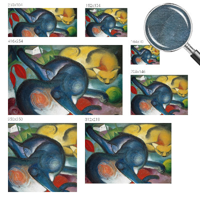 Tapeta fotograficzna Kocie artystwo